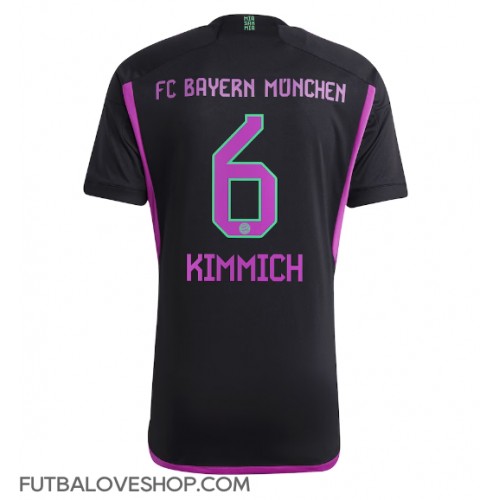 Dres Bayern Munich Joshua Kimmich #6 Preč 2023-24 Krátky Rukáv